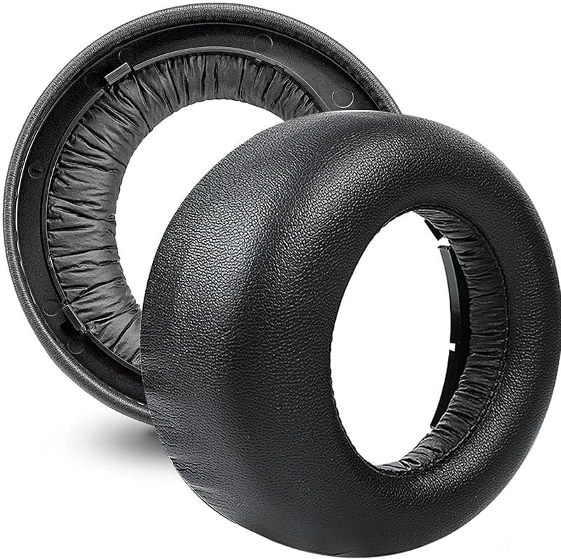Replacement Ear Pushion Pads for Sony PlayStation 5 PS5 Pulse 3D Wireless Gaming Headset, Soft Protein Leather Memory