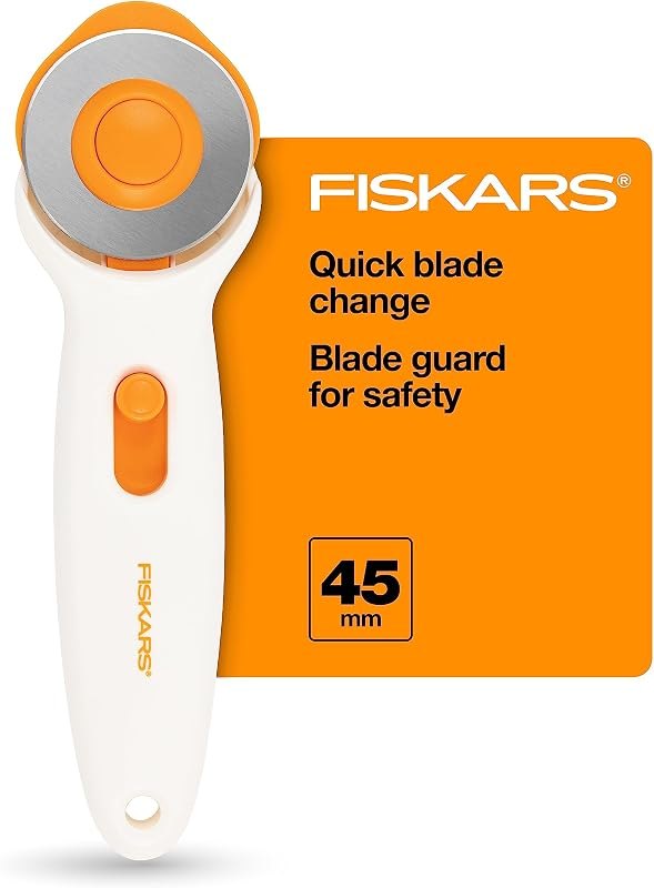 Fiskars 45mm Stick Rotary Cutter for Fabric, Arts and Crafts & Sewing — Vinyl, rotary cutters, and mats. ama for vinyl