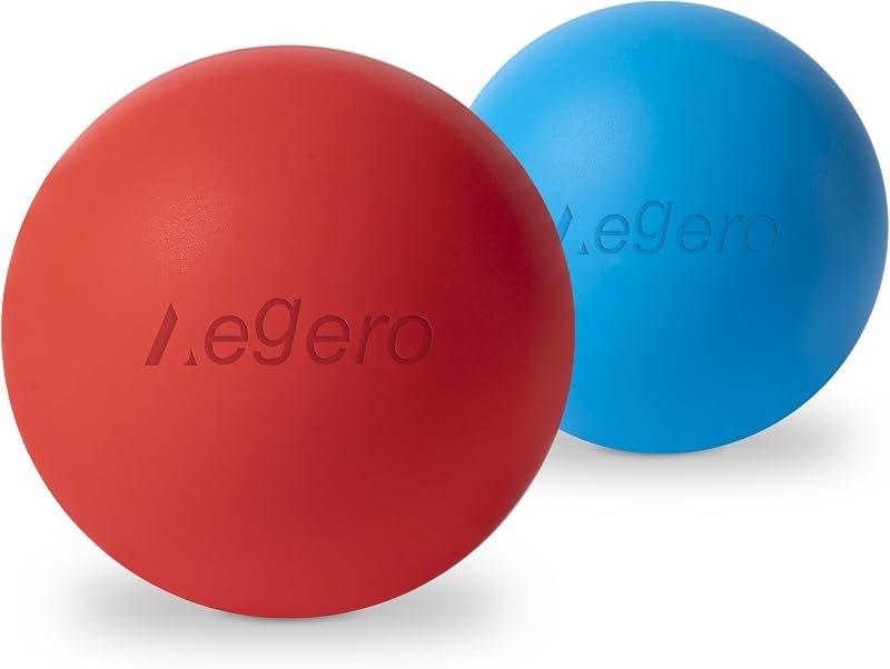 Massage Lacrosse Balls for Myofascial Release,Yoga Deep Tissue Massage,Trigger Point Therapy and Foot Plantar
