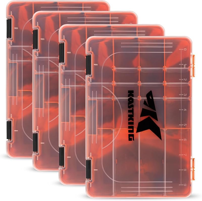 KastKing Utility Tackle Boxes, 3600 and 3700 Fishing Tackle Trays — Tackle that does not rust in the tra for tackle