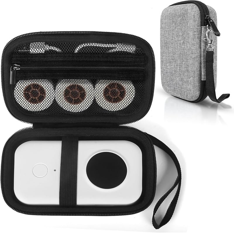 Label Printer Case Compatible for Phomemo D30 D35 D30S D30 Pro Label Maker, Fit for NIIMBOT D11/D110, Fit for JADENS