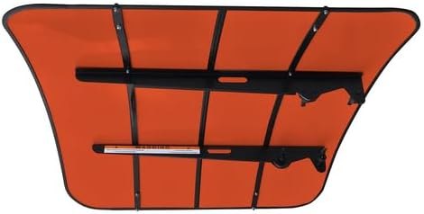 Red Rooster Tractor & Mower Sun Shade Canopy - ROPS MT - 48"x52" - Orange — lawn tractor sun shade for tractor canopy