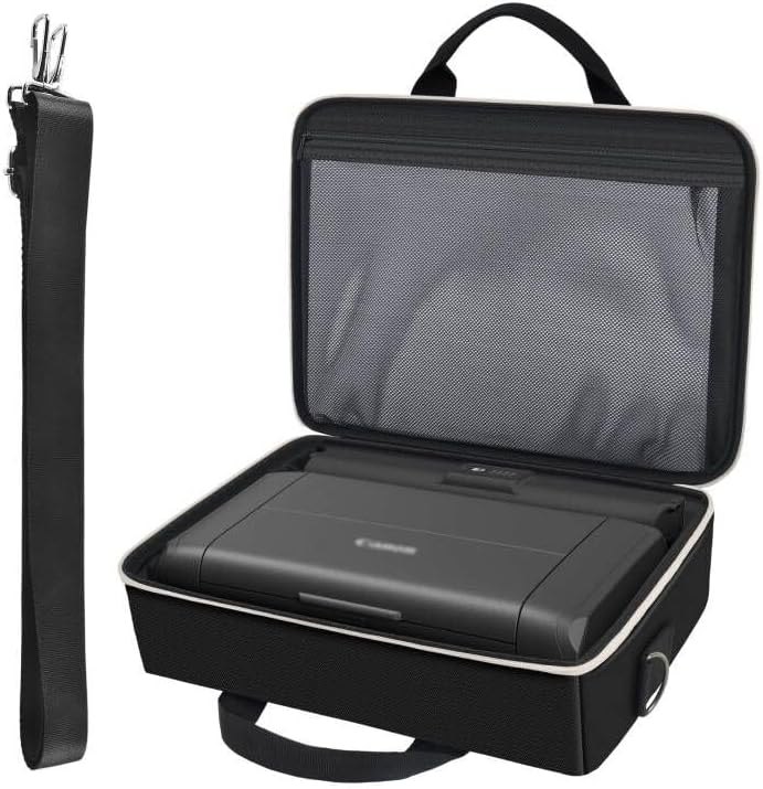 Wireless Mobile Printer Case Compatible with Canon PIXMA TR150/ iP110 Printers, Potable Travel Storage Bag Fit for