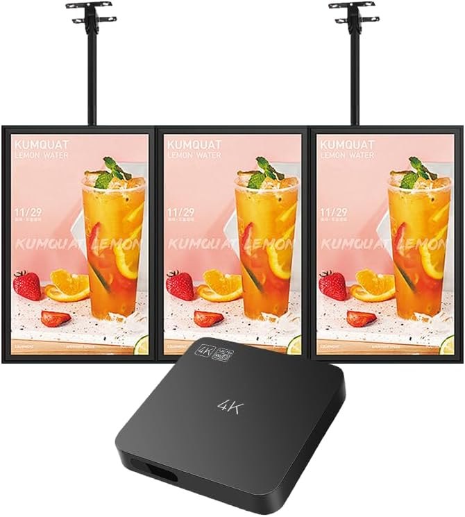 HDMI Advertising Media Player USB Video Player Non-Subscription CMS Digital menu Display 4K Multimedia Player Device —