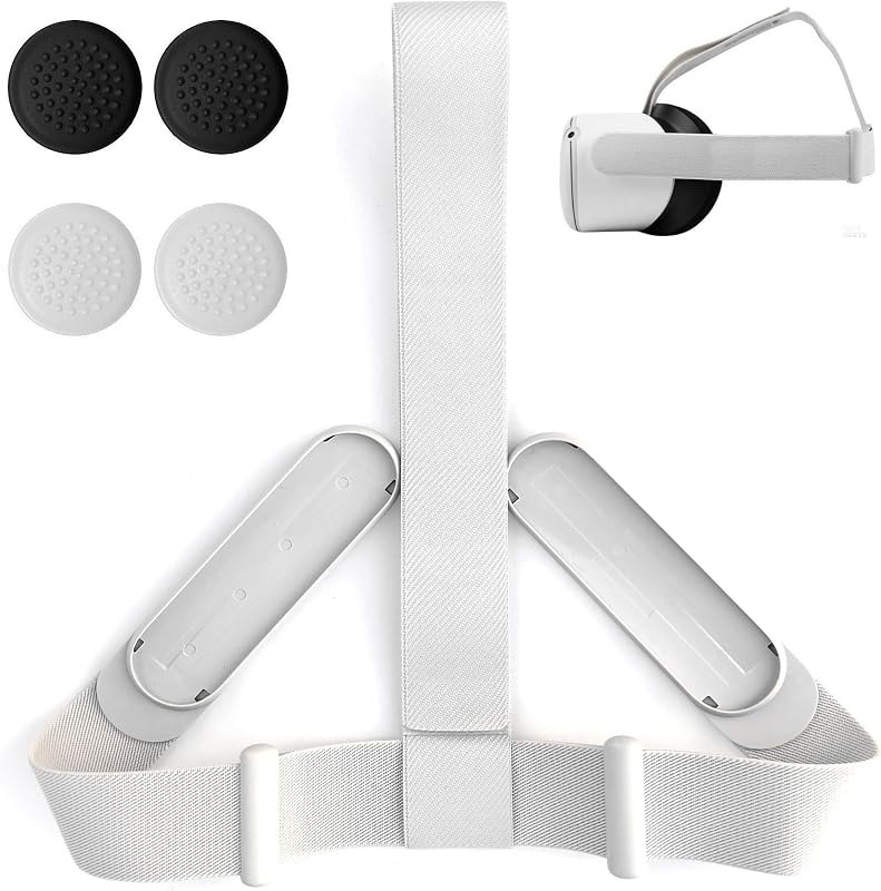 Original Head Strap for Oculus Quest 2 Headset, Replacement Headstrap for Meta Quest 2 PC Virtual Reality Headsets VR