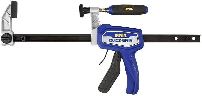 IRWIN QUICK-GRIP Clamps for Woodworking‚ Medium Duty Hybrid Clamp, 12 Inch (IRHT83500) — Woodworking Clamps for