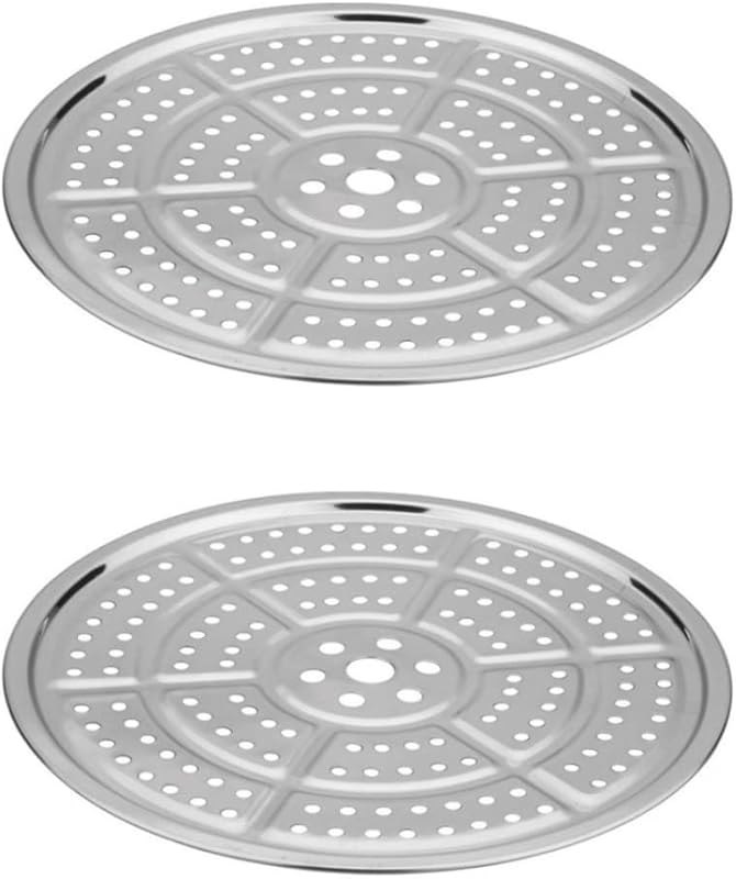 2Pack Stainless Steel Canner Rack, 12.6-Inch Pressure Canning Rack Durable Canning Racks Round Canner Rack Steaming