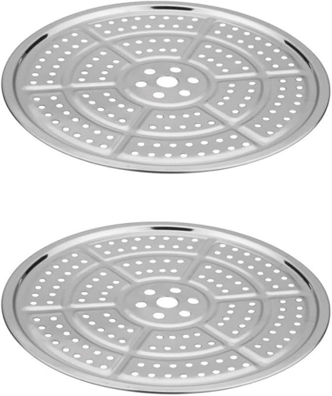2Pack Stainless Steel Canner Rack, 14-Inch Pressure Canning Rack Durable Canning Racks Round Canner Rack Steaming Tray