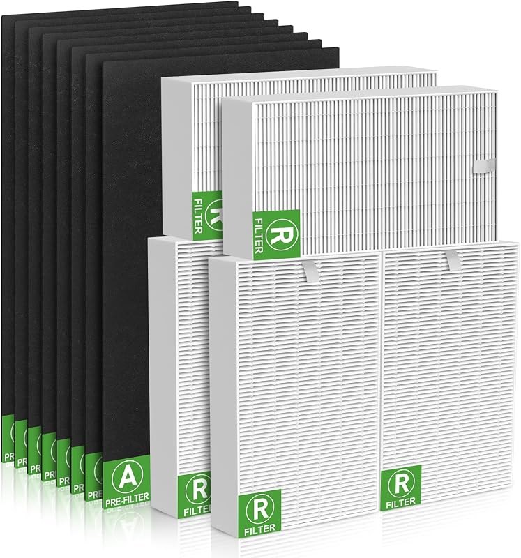 6 Pack HPA300 HEPA Filter Replacement for Honeywell HPA300 Air Purifiers
