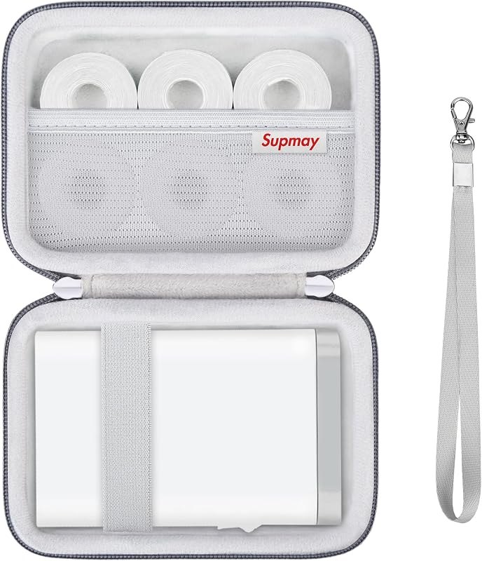 Hard Case Compatible with Nelko P21/for Phomemo D30/for SUPVAN E10/for NIIMBOT D11 Label Maker Machine, Portable