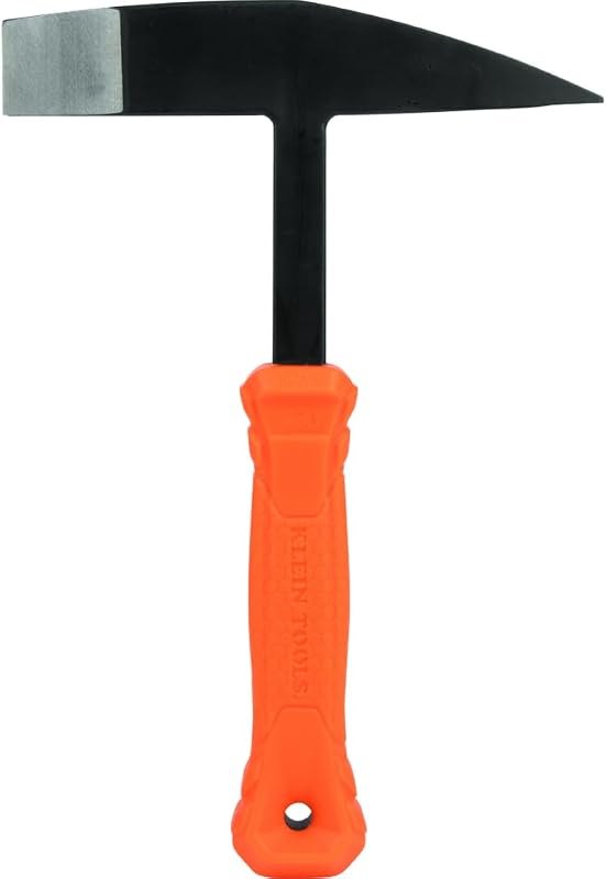 Klein Tools H80612 Welding Chipping Hammer, 10-Ounce Steel Head Slag Hammer with Shock Reduction Heat-Resistant Nylon