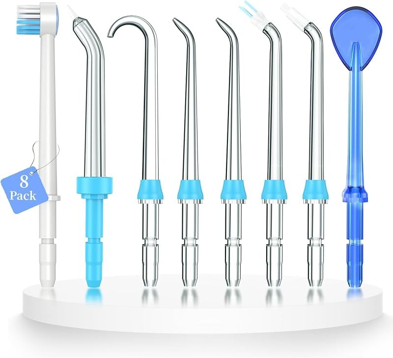 Replacement Tips for Waterpik Water Flosser,Replacement Classic Jet Tips Compatible with Waterpik Oral
