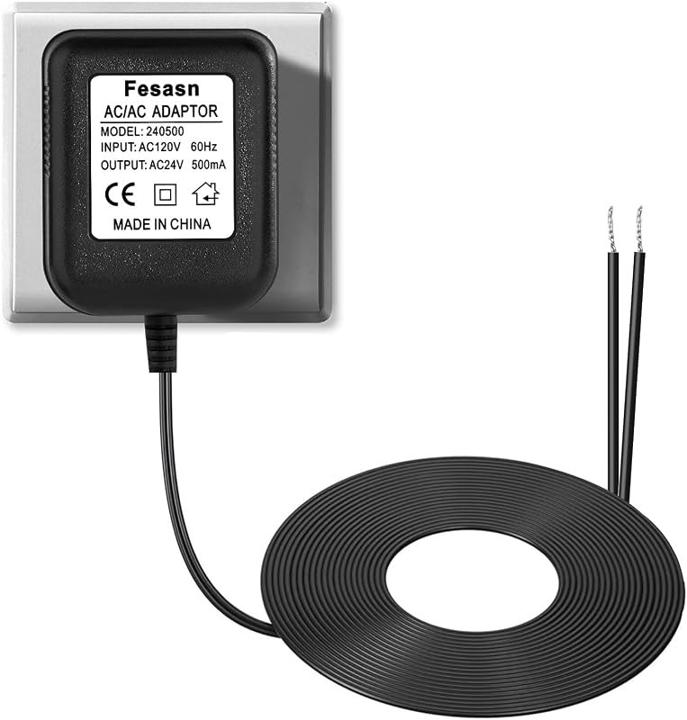 C Wire Adapter/24V AC Power Supply for Smart Thermostat, Door Bell — smart thermostat wire adapter for smart