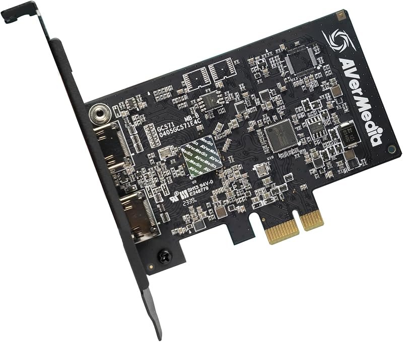 AVerMedia HDMI Capture Card for Streaming and Video Gaming, 4K60 Pass-Through with Ultra-Low Latency on PS5, PS4 Pro