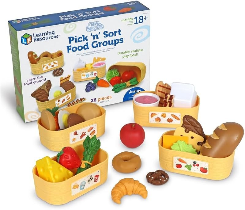 Learning Resources New Sprouts Pick ‘n’ Sort Food Groups — The best New Years products on amazo for new years products