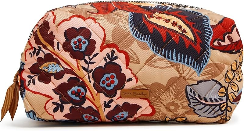 Performance Twill Medium Cosmetic Makeup Organizer Bag, Botanical Beauty, One Size — Beauty Makeup amazon for beauty