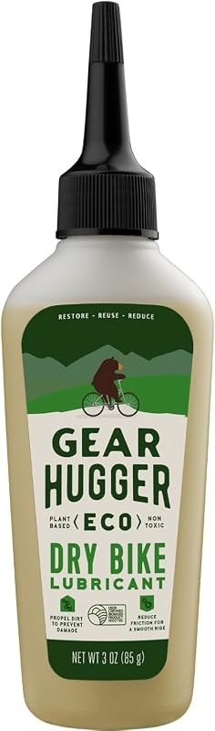 Gear Hugger - Dry Lube and Degreaser - Eco-Friendly & Long-Lasting Bike Chain Cleaner — Locks, mounts, and chain lube