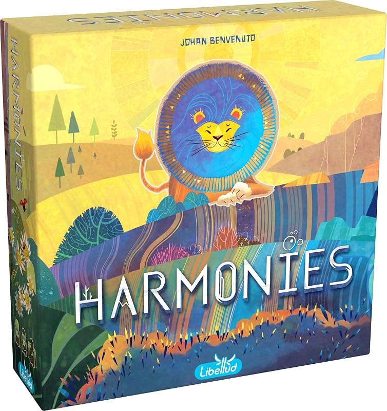 Asmodee Harmonies Board Game - Create Oneiric Landscapes, Strategic & Poetic Gameplay, Fun Family Game for Kids &