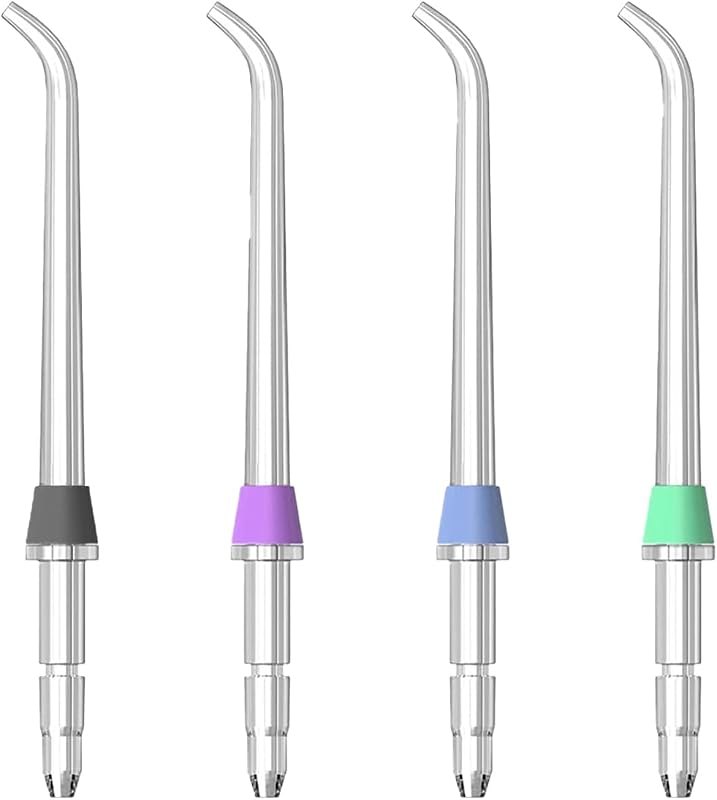 4 Pcs Replacement Tips For Waterpik Water Flosser,Replacement Heads for Waterpik Water Flossers Other Brand Oral