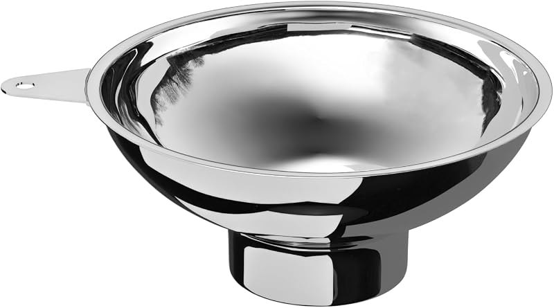 Serinar 5.7 in X 2.26 in Caliber Stainless Steel Canning Funnel for Regular Caliber Mason Jars - Kitchen Filling