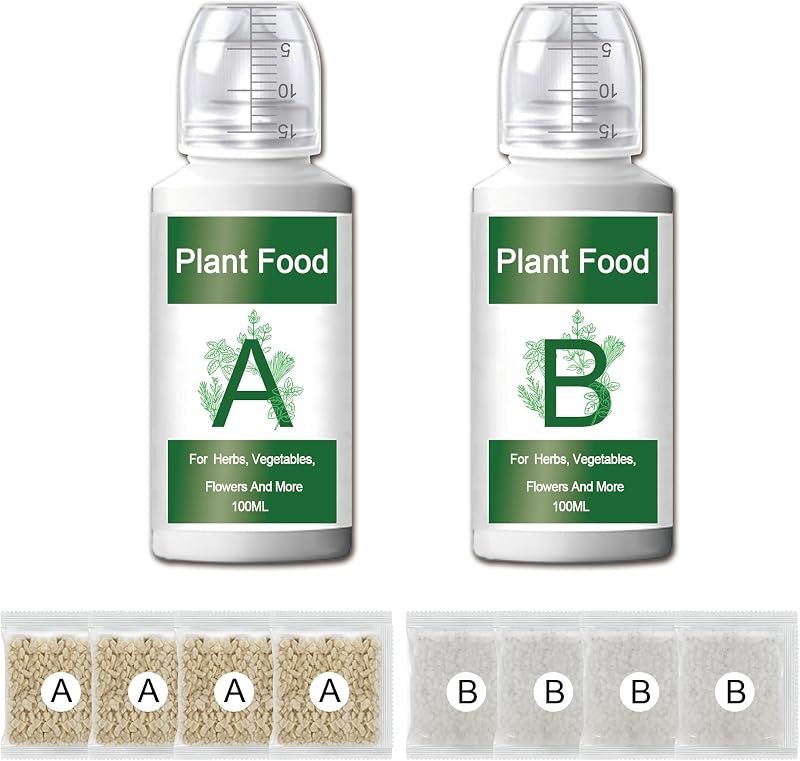 Hydroponic Plant Food, A&B Nutrients 1000ml for Hydroponics System — hydroponics hydroponic nutrients for hydroponics