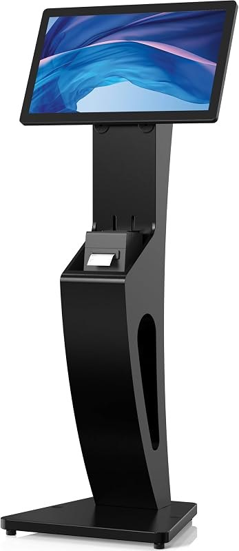 CTA Sleek Floor Stand Kiosk for Monitors — docking floor stand for docking floor stand