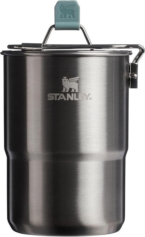 Stanley Wildfare Go 4-Piece Stainless Steel Two Cup Cook Set — Camping, hiking, and backyard gear t for camping hiking