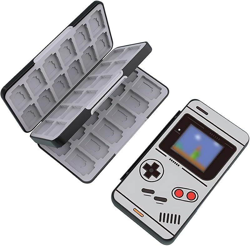 PERFECTSIGHT 48 Switch Game Card Case for Nintendo Switch 2 2025/ OLED/ Lite, Cute 48 Game Holder Cartridge Case for