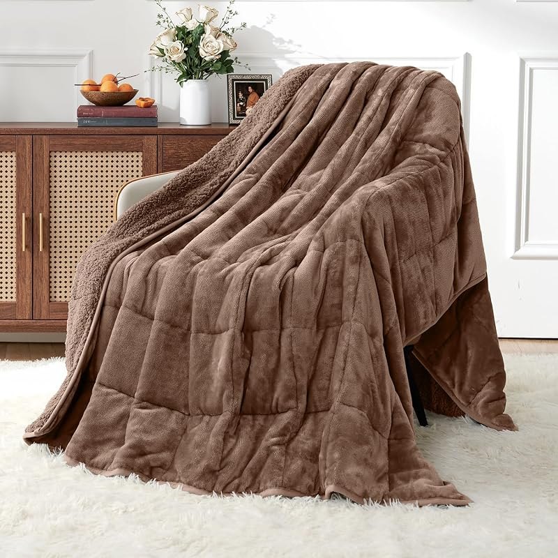Uttermara Weighted Blankets for Adults Queen Size, 20lbs 60x80 inches