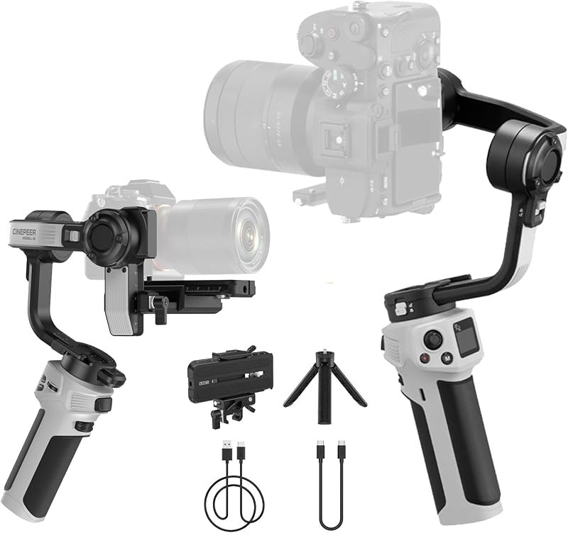 ZHIYUN CINEPEER WEEBILL 3E 3-Axis Gimbal Stabilizer for Camera,Up to 6.6lbs — camera gimbal 3 axis for camera gimbal