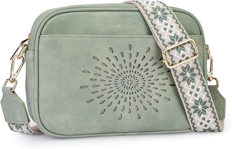 Crossbody Bags for Women Trendy,Vegan Leather Small Crossbody Purses Shoulder Handbags with Adjustable Strap — mini