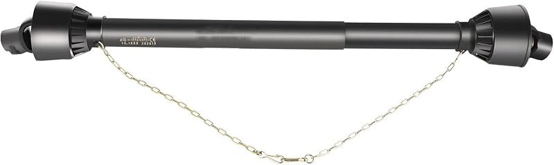 PTO Shaft PTO Driveshaft for Tractor 1-3/8"" Spline/Round Ends 39-55"" Black, Replacement for VEVOR OEM — PTO shaft