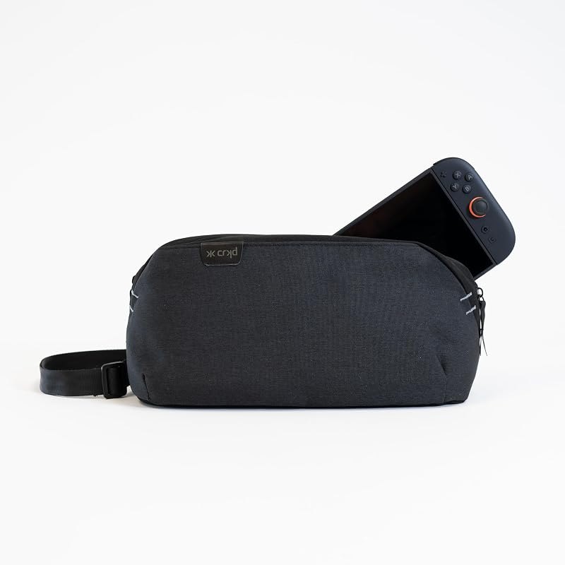 CRKD Gear Bag Protective Carry Case - Gaming Bag for Nitro Deck/Steam Deck/Playstation Portal/Nintendo Switch