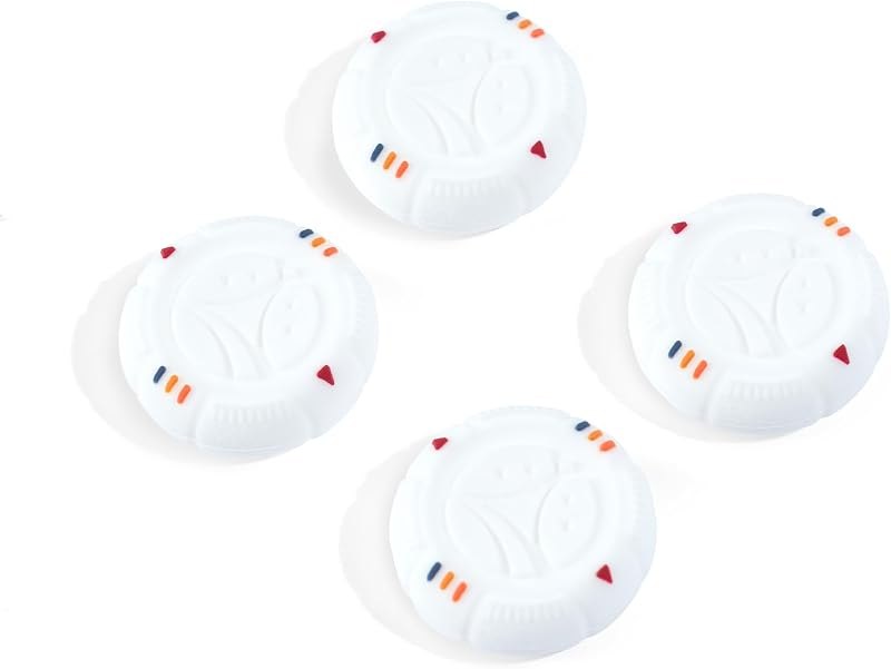 GeekShare 4PCS Thumb Grip Caps for Steam Deck & Asus Rog Ally, Anti-Slip Joystick Cover Set Silicone Thumbstick Caps -