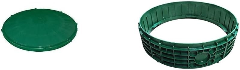 Tuf-Tite 20" Septic Tank Riser Lid & 20"x12" Riser Bundle — best septic riser lid for septic riser lid
