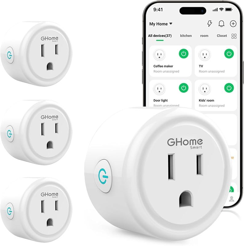 GHome Smart Plug, WiFi Smart Plugs that Work with Alexa and Google Home — best Plugs, cameras, lights, and sma for