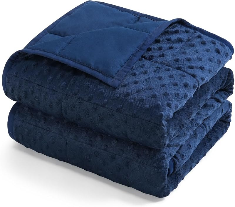Kivik 15lbs Weighted Blanket for Adults, 60"x80" Queen Size Heavy Blankets