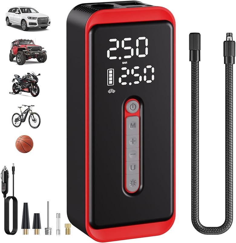 150PSI Portable Cordless Tire Inflator for Car Tires — auto tire inflator for auto tire inflator