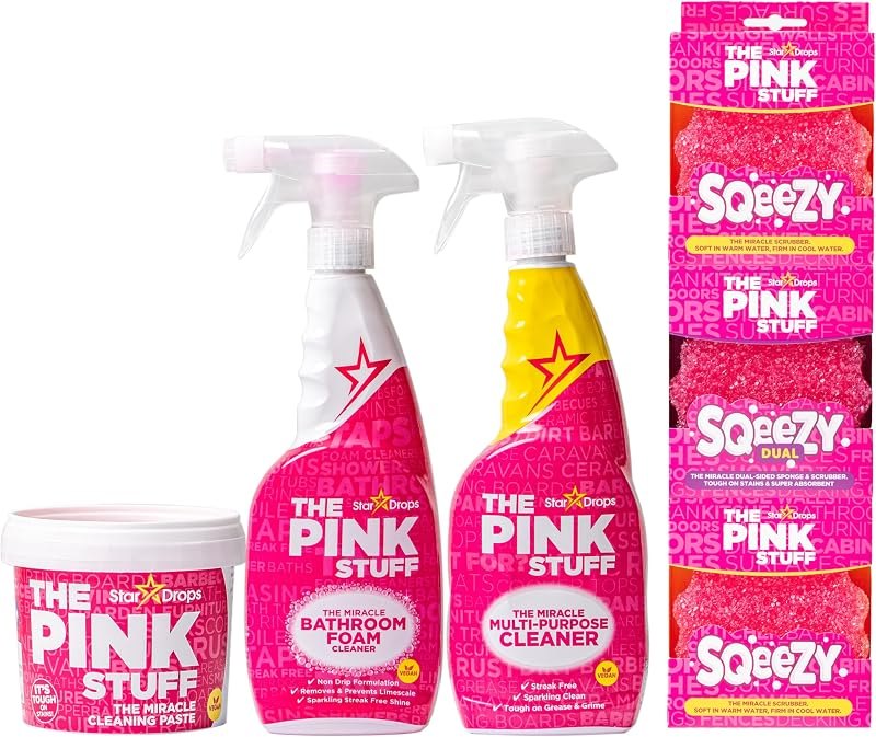 Stardrops The Pink Stuff Ultimate SqeeZy Cleaning Kit — Chemicals and home supplies that ear for chemicals home
