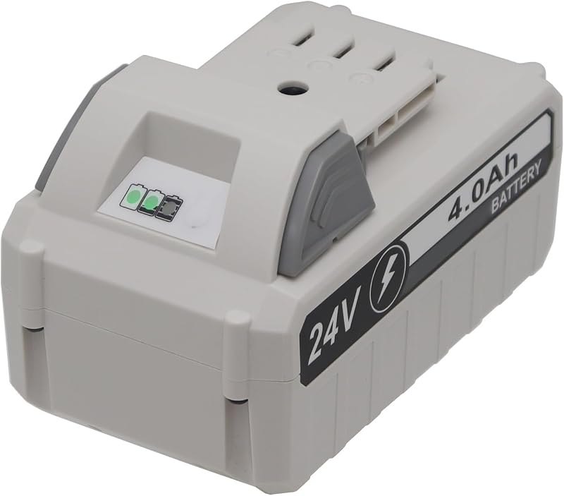 Replacement 4.0Ah 24V Battery for Snow Jo Sun Jo 24V Series Cordless Power Tools, Compatible with Snow Jo 24VBAT-LTX