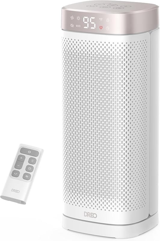 DREO Space Heaters,16 Inch Fast Heating Electric Heaters with Thermostat — best Ceramic space heater for ceramic space