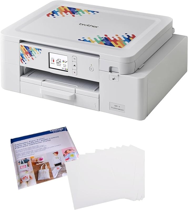 Brother Sublimation Printer, High-Speed Printing with Wireless Connectivity, and Sublimation Paper, 100 Sheets — best
