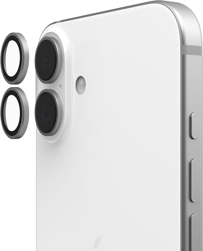 URBAN ARMOR GEAR UAG Designed for iPhone 16/16 Plus Len Shield Camera Lens Protector, Scratch Resistant