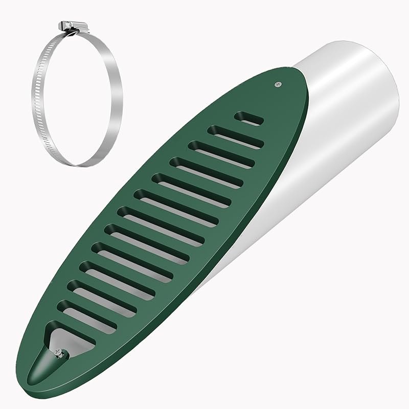 Gutter Downspout Extension, Gutter Drain Pipe Extender for Outside Pop up Drainage Emitter 4 Inch,French Yard Drainage