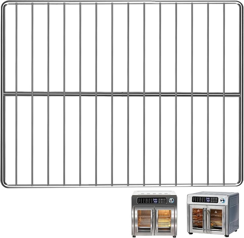 Air Fryer Wire Rack for Emeril Lagasse 26 QT Extra Large Air Fryer, 12.5''*11.5'' Stainless Steel Air Fryer