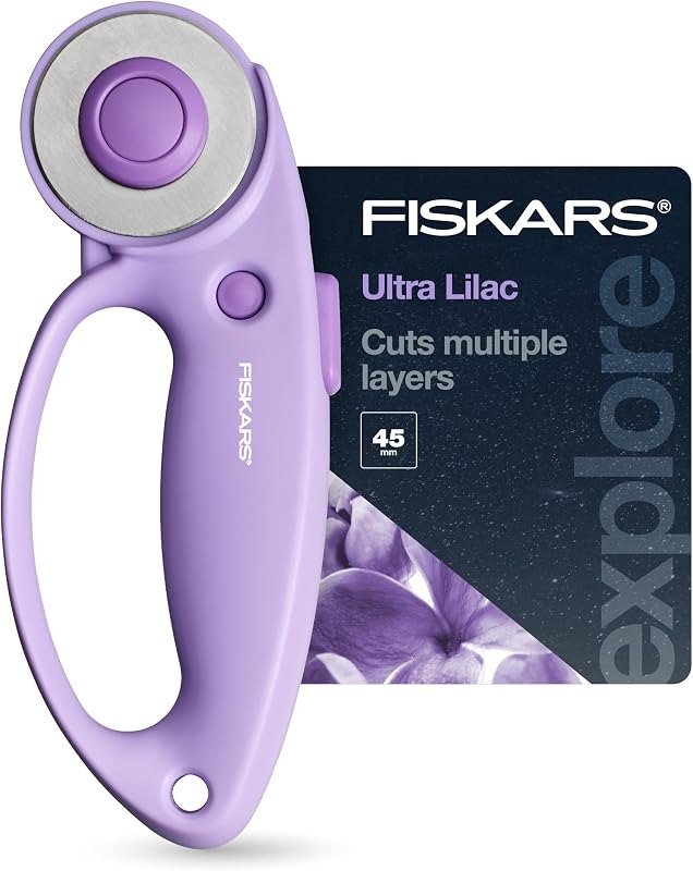 Fiskars 45mm Loop Rotary Cutter for Fabric, Arts, Crafts & Sewing — rotary cutter 45mm for rotary cutter 45mm