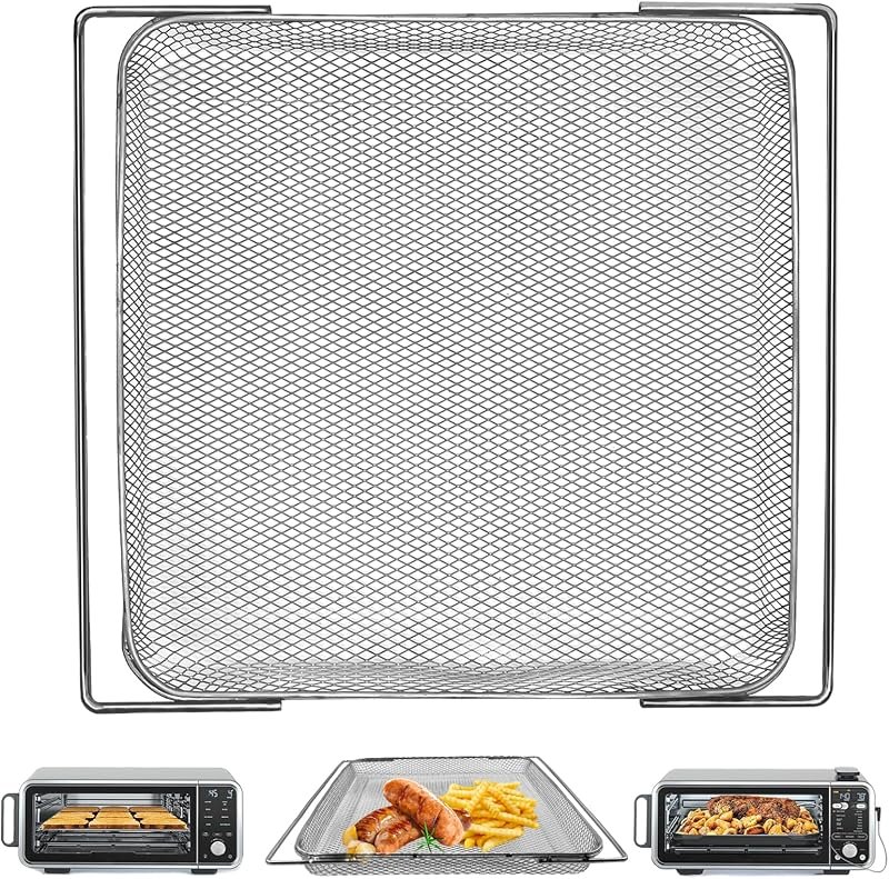 Air Fryer Accessories for Ninja Foodi 13 in 1 SP351 SP301 SP201 Air Fry Countertop Toaster Oven, 13.5''×12.3'' Air