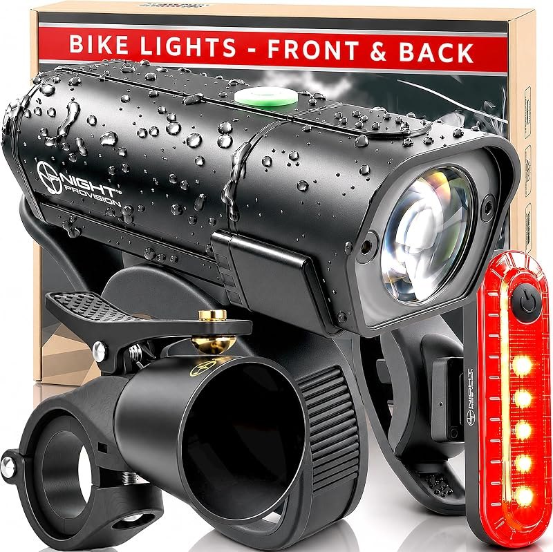 BX-500 Powerful USB-C Bike Lights Front & Back — bicycle bike lights for bicycle bike lights