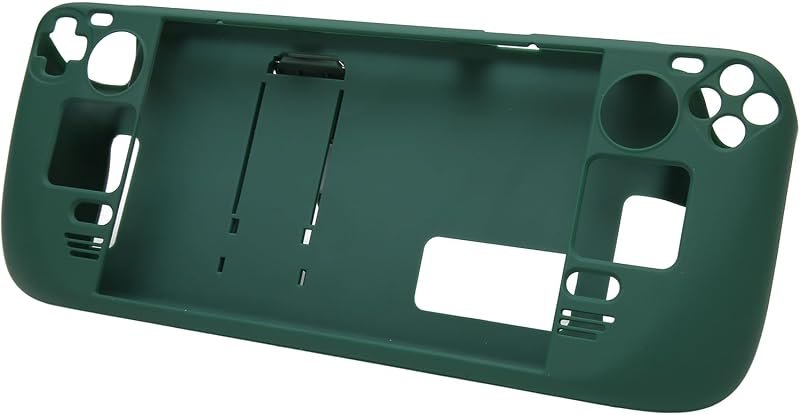 Kickstand Case for Steam Deck, PC Protective Case with Adjustable Angle Stand for Steam Deck Game Handhelds, Shock