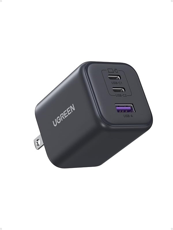 UGREEN 45W USB C GaN Charger, 3-Port PPS Fast Charger for iPhone 18 — 65W GaN charger amazon for 65w gan charger